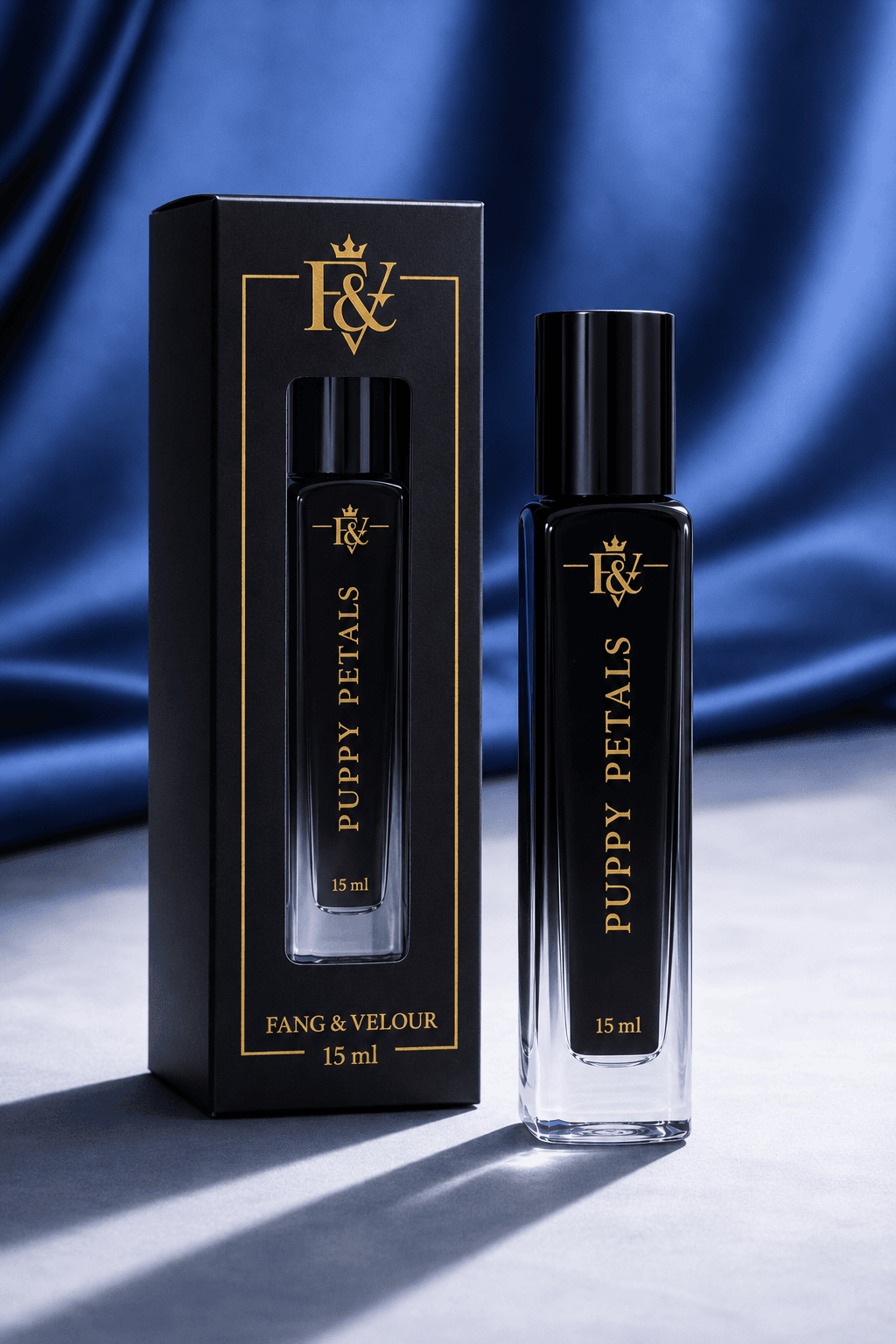 Puppy Petals luxury dog fragrance with box